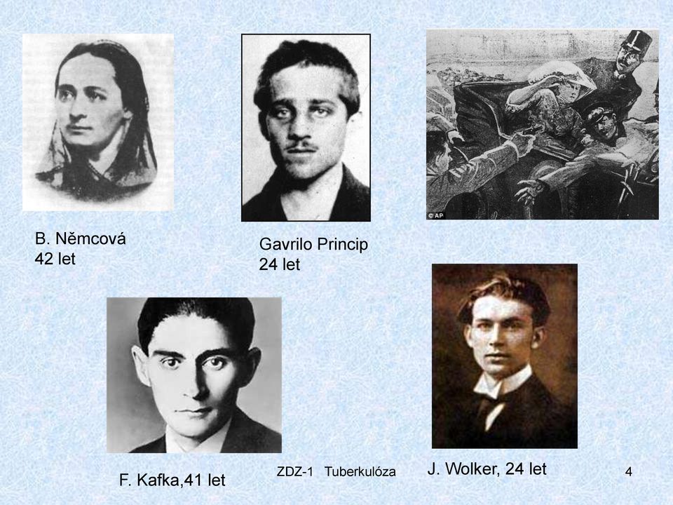 F. Kafka,41 let J.