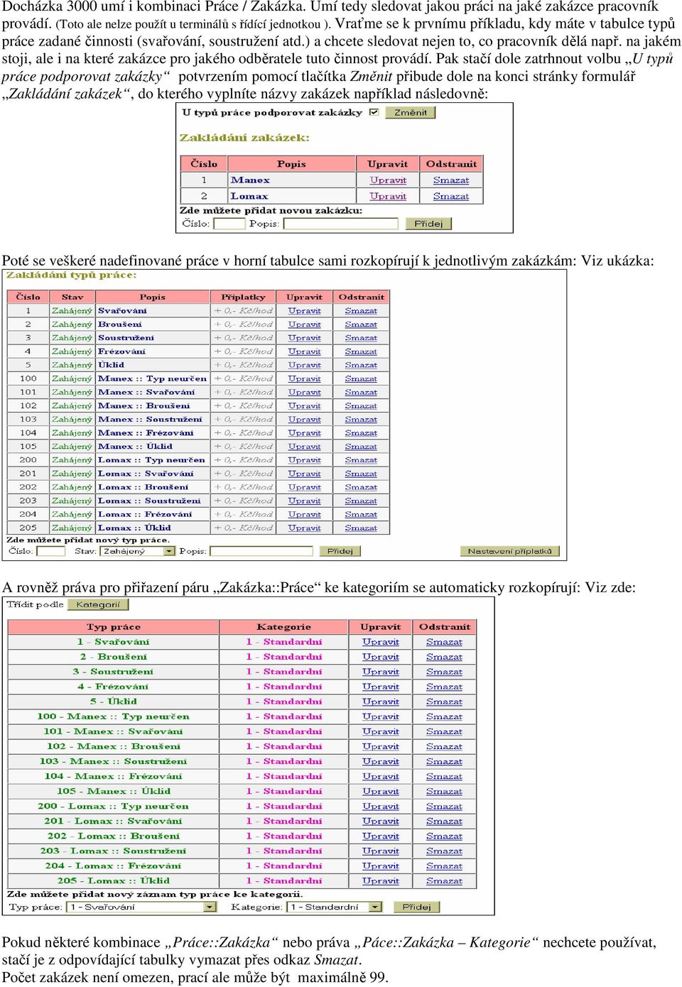 na jakém stoji, ale i na které zakázce pro jakého odběratele tuto činnost provádí.