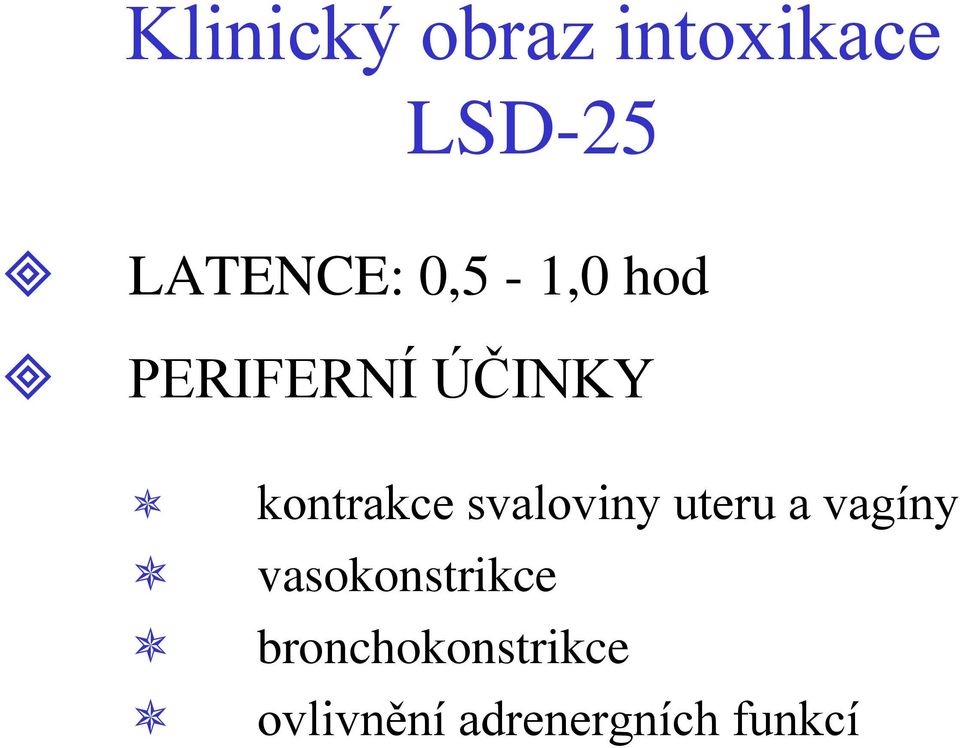 svaloviny uteru a vagíny vasokonstrikce