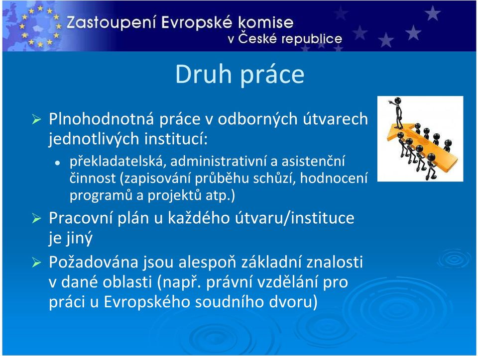 hodnocení programů a projektů atp.