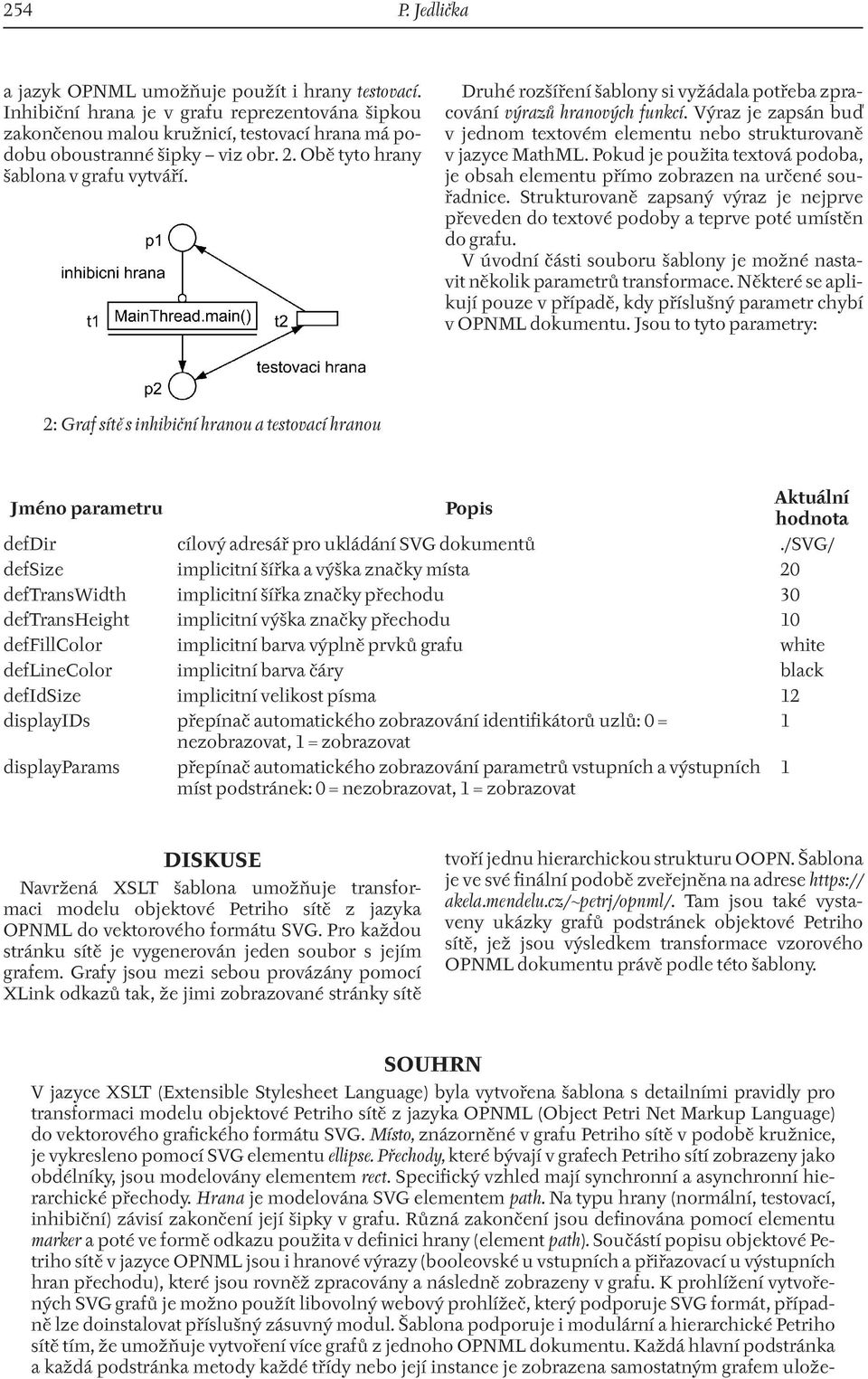 Výraz je zapsán buď v jednom textovém elementu nebo strukturovaně v jazyce MathML. Pokud je použita textová podoba, je obsah elementu přímo zobrazen na určené souřadnice.