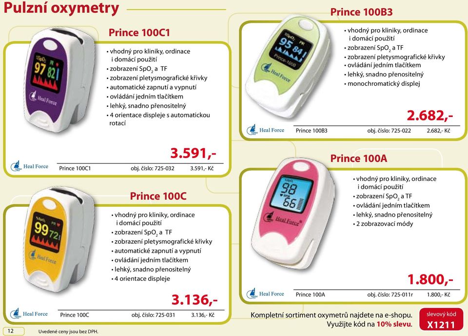 orientace displeje s automatickou rotací Prince 100C Prince 100C1 obj. číslo: 725-032 3.