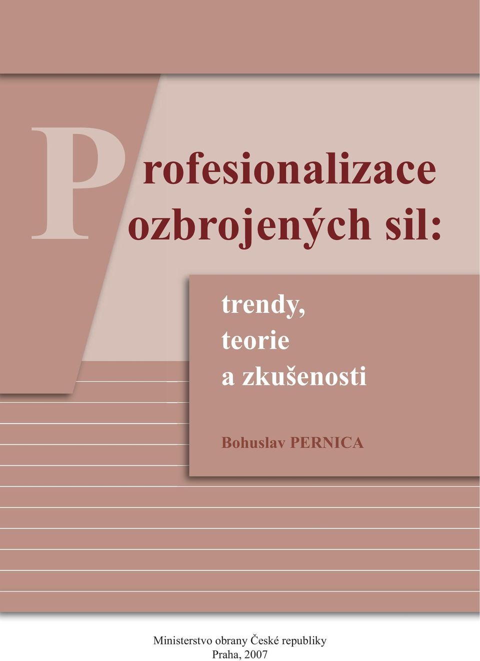 zkušenosti Bohuslav PERNICA