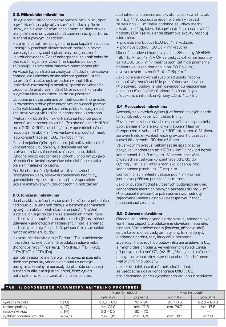 Hlavními nosieli mikroorganismů jsou kapalné aerosoly, vznikající v pračkách klimaizačních zařízení a pevné aerosoly (prachy, suchý pačí rus, ad.), usazené ve vzduchovodech.