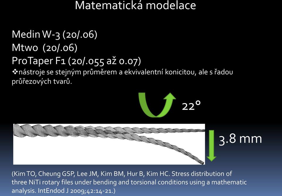 22 3.8 mm (Kim TO, Cheung GSP, Lee JM, Kim BM, Hur B, Kim HC.