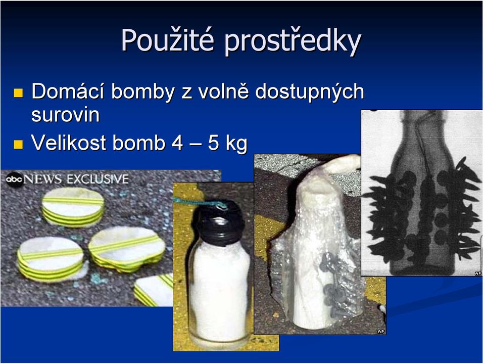 bomby z volně