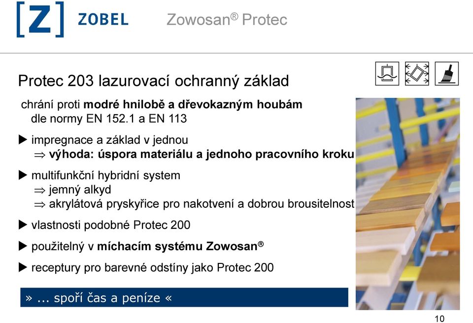 hybridní system jemný alkyd akrylátová pryskyřice pro nakotvení a dobrou brousitelnost vlastnosti podobné