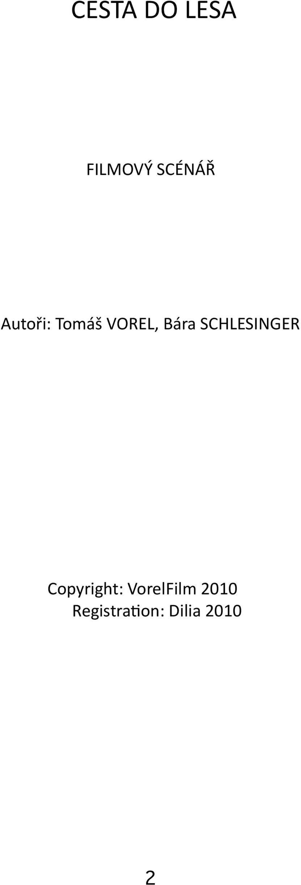 SCHLESINGER Copyright: