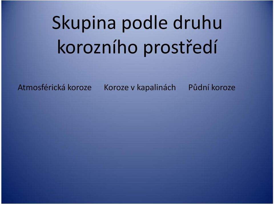 Atmosférická koroze