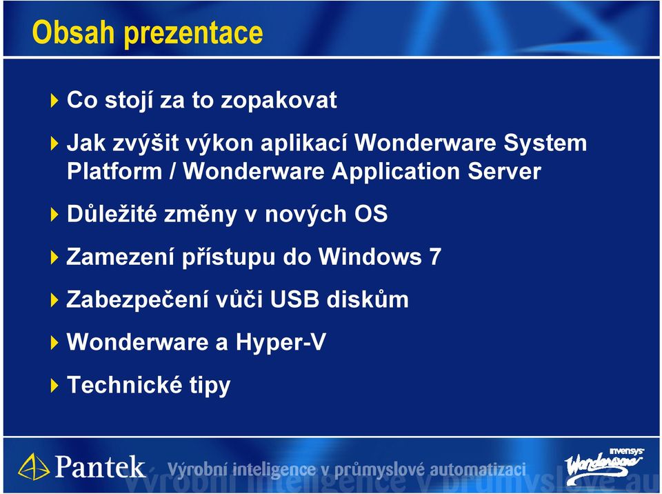 Server Důležité změny v nových OS Zamezení přístupu do