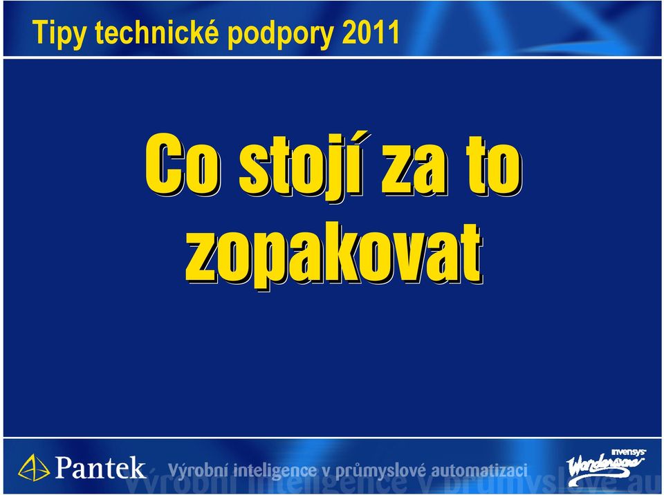 podpory 2011