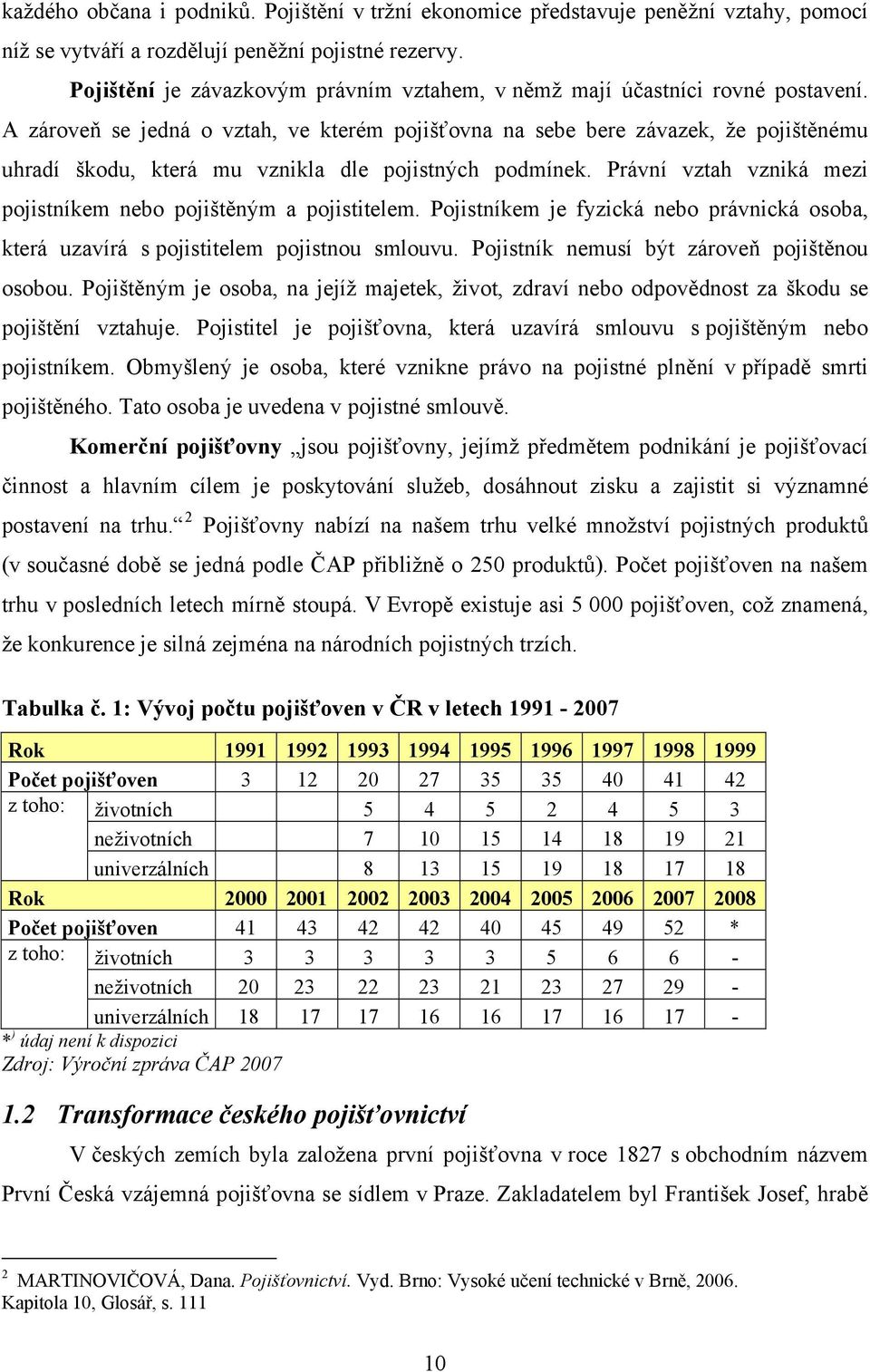 A zároveň se jedná o vztah, ve kterém pojišťovna na sebe bere závazek, že pojištěnému uhradí škodu, která mu vznikla dle pojistných podmínek.