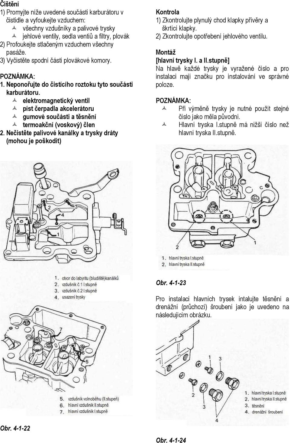 elektromagnetický ventil píst čerpadla akcelerátoru gumové součásti a těsnění termoakční (voskový) člen 2.