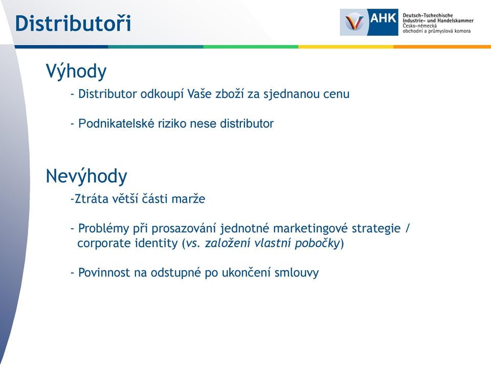 Problémy při prosazování jednotné marketingové strategie / corporate