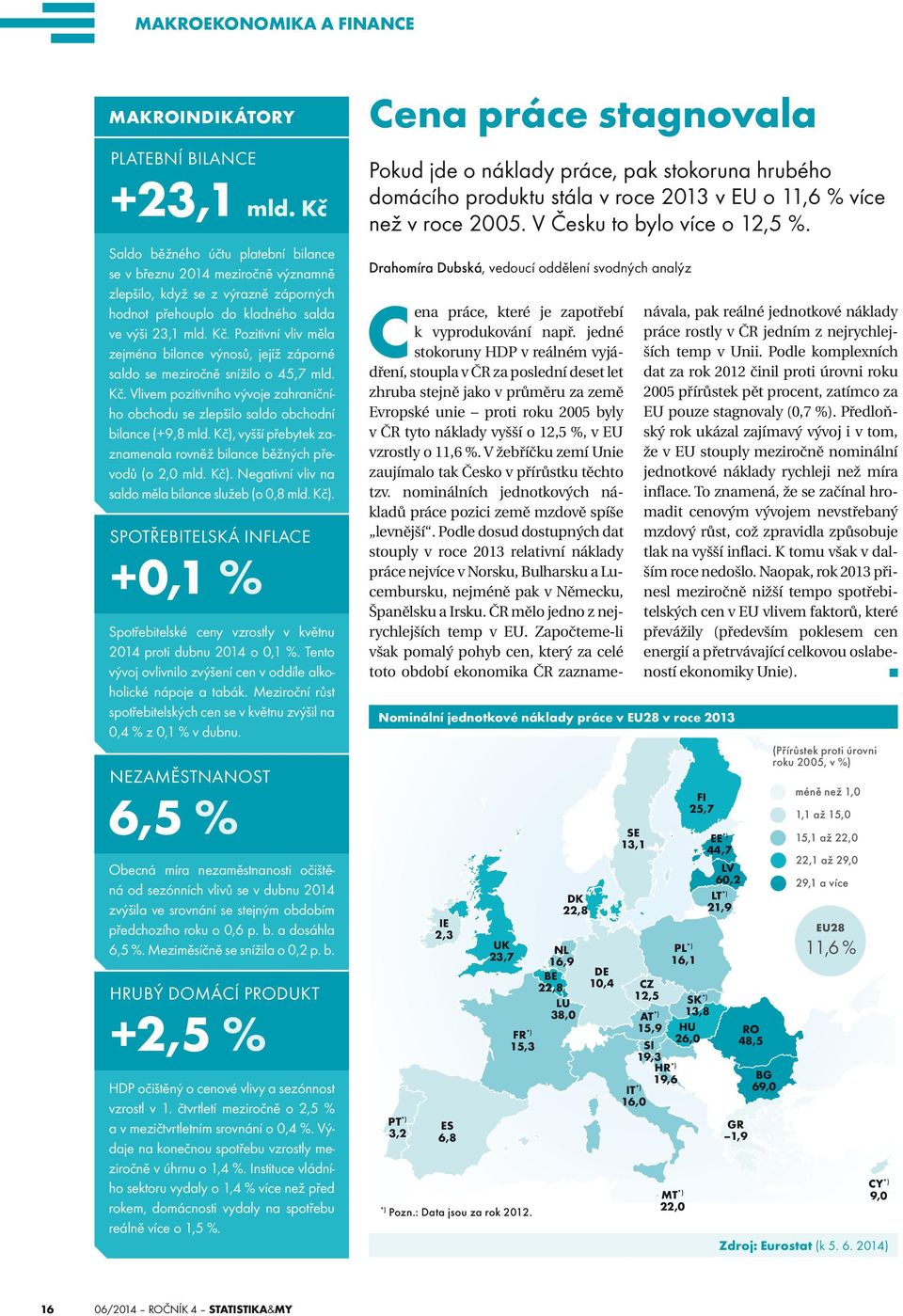 Pozitivní vliv měla zejména bilance výnosů, jejíž záporné saldo se meziročně snížilo o 45,7 mld. kč. Vlivem pozitivního vývoje zahraničního obchodu se zlepšilo saldo obchodní bilance (+9,8 mld.