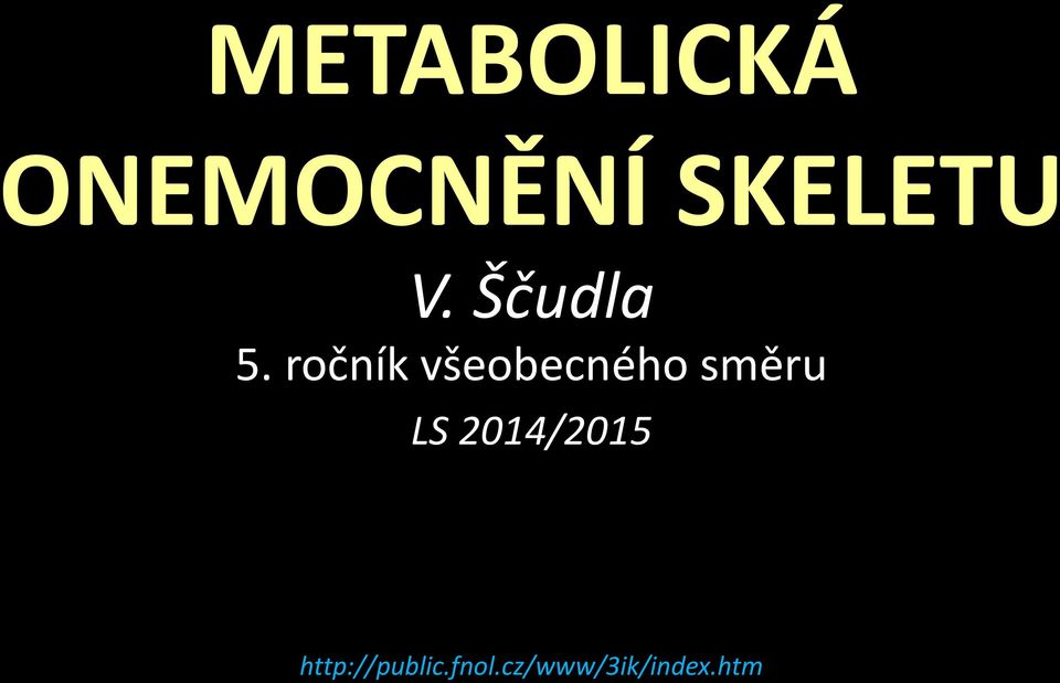 ročník všeobecného směru LS