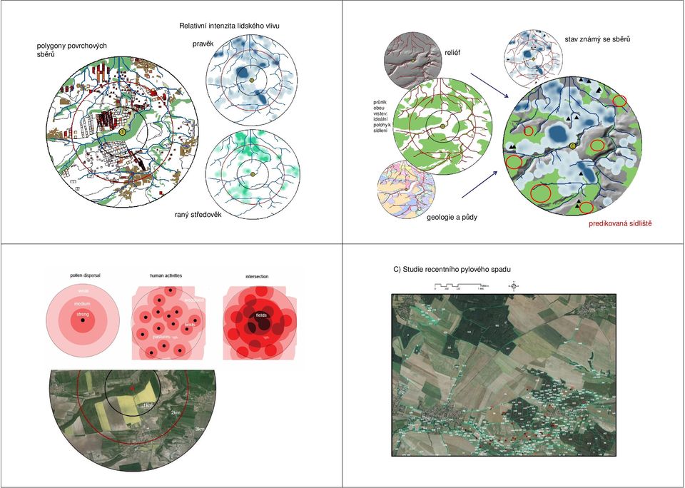 vrstev: ideální polohy k sídlení raný středověk geologie