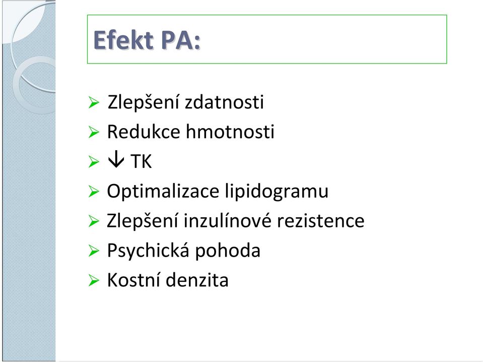 lipidogramu Zlepšení inzulínové