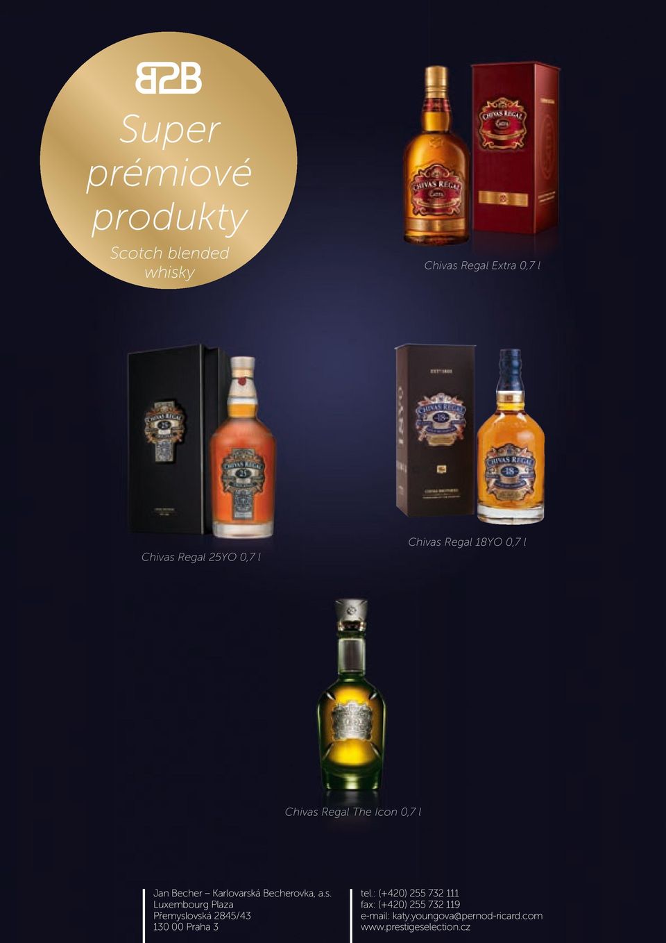 0,7 l Chivas Regal 25YO 0,7 l Chivas