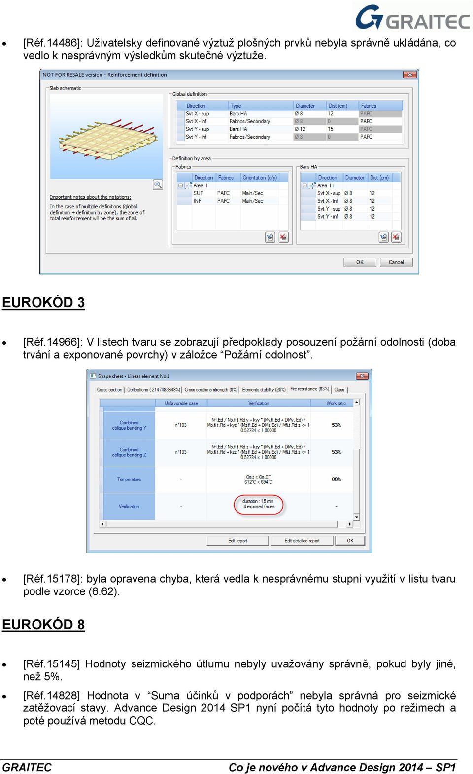 15178]: byla opravena chyba, která vedla k nesprávnému stupni využití v listu tvaru podle vzorce (6.62). EUROKÓD 8 [Réf.