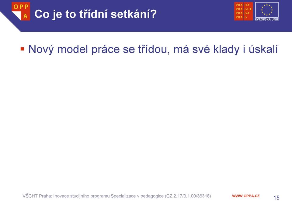 Nový model práce se