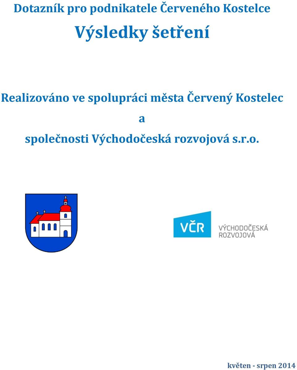 města Červený Kostelec a společnosti