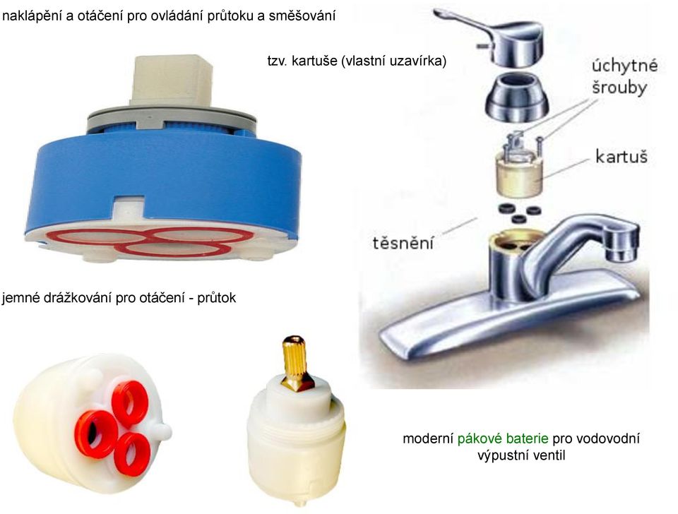 kartuše (vlastní uzavírka) jemné drážkování