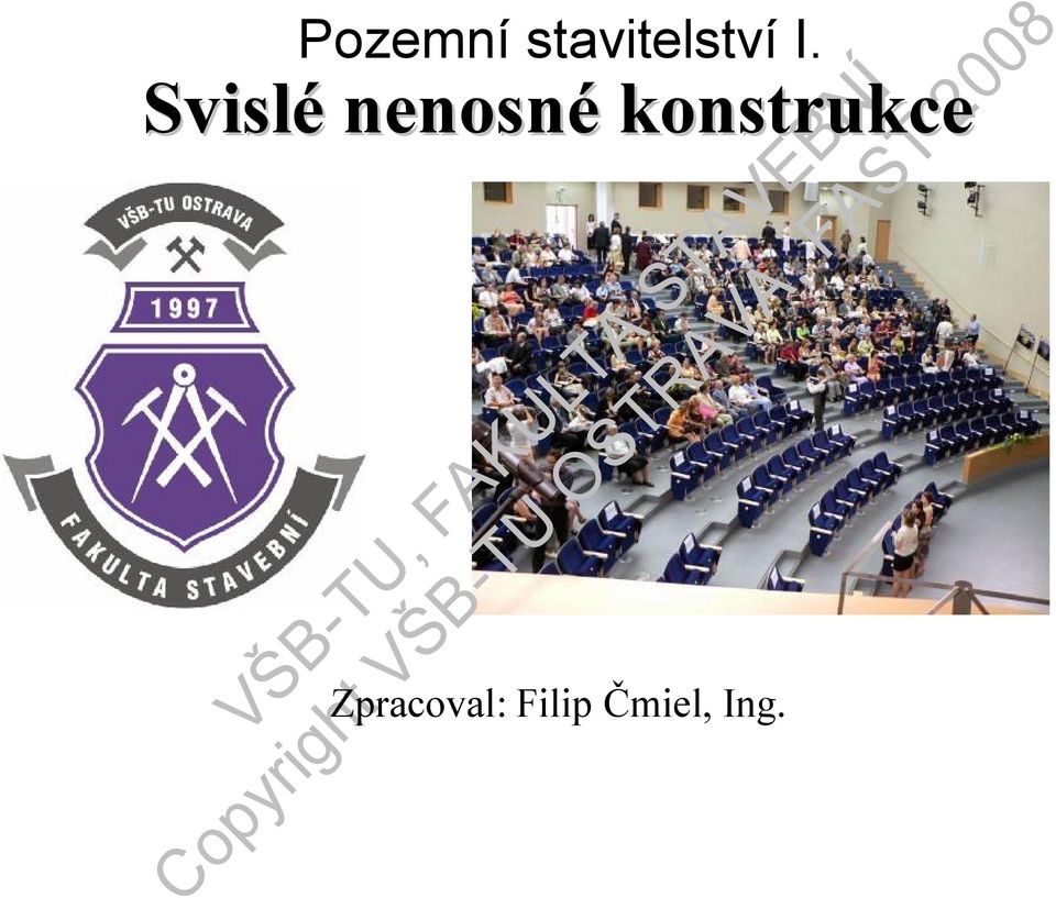 Svislé nenosné