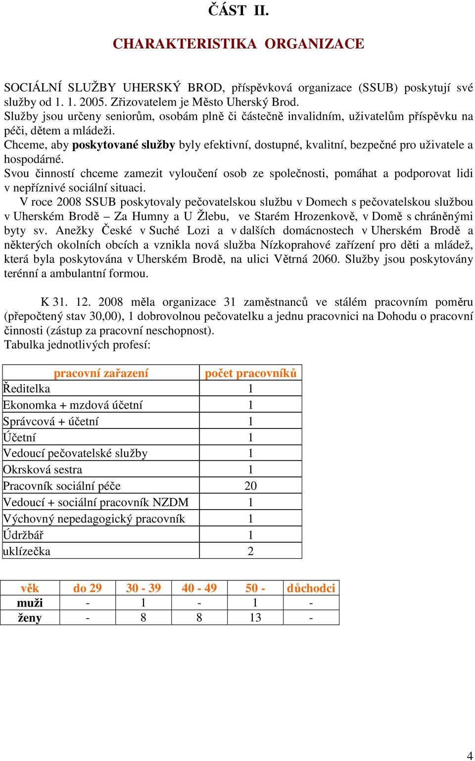 Chceme, aby poskytované služby byly efektivní, dostupné, kvalitní, bezpečné pro uživatele a hospodárné.