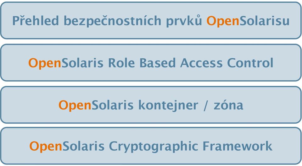 Access Control OpenSolaris