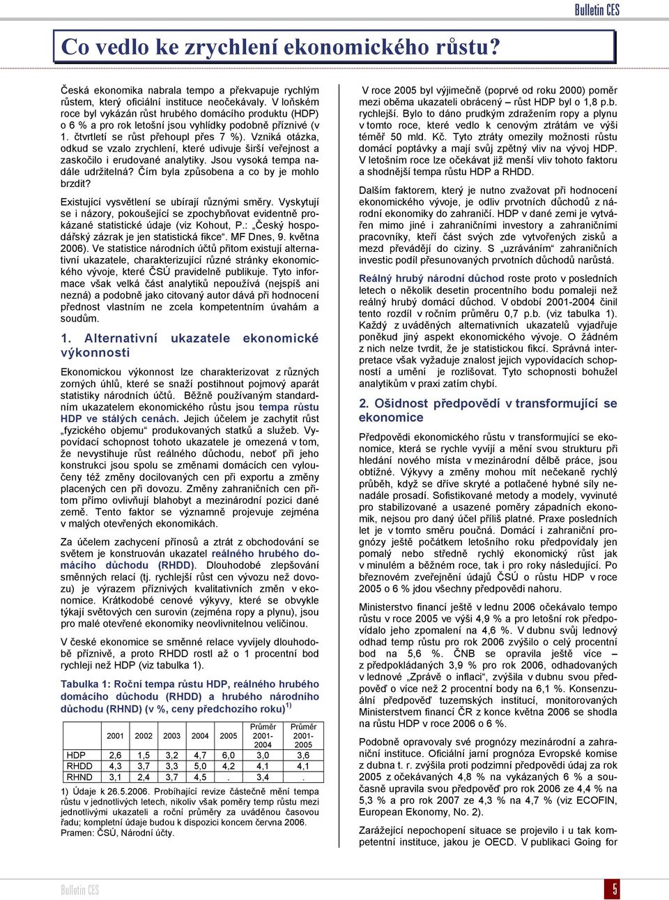 Vzniká otázka, odkud se vzalo zrychlení, které udivuje širší veřejnost a zaskočilo i erudované analytiky. Jsou vysoká tempa nadále udržitelná? Čím byla způsobena a co by je mohlo brzdit?