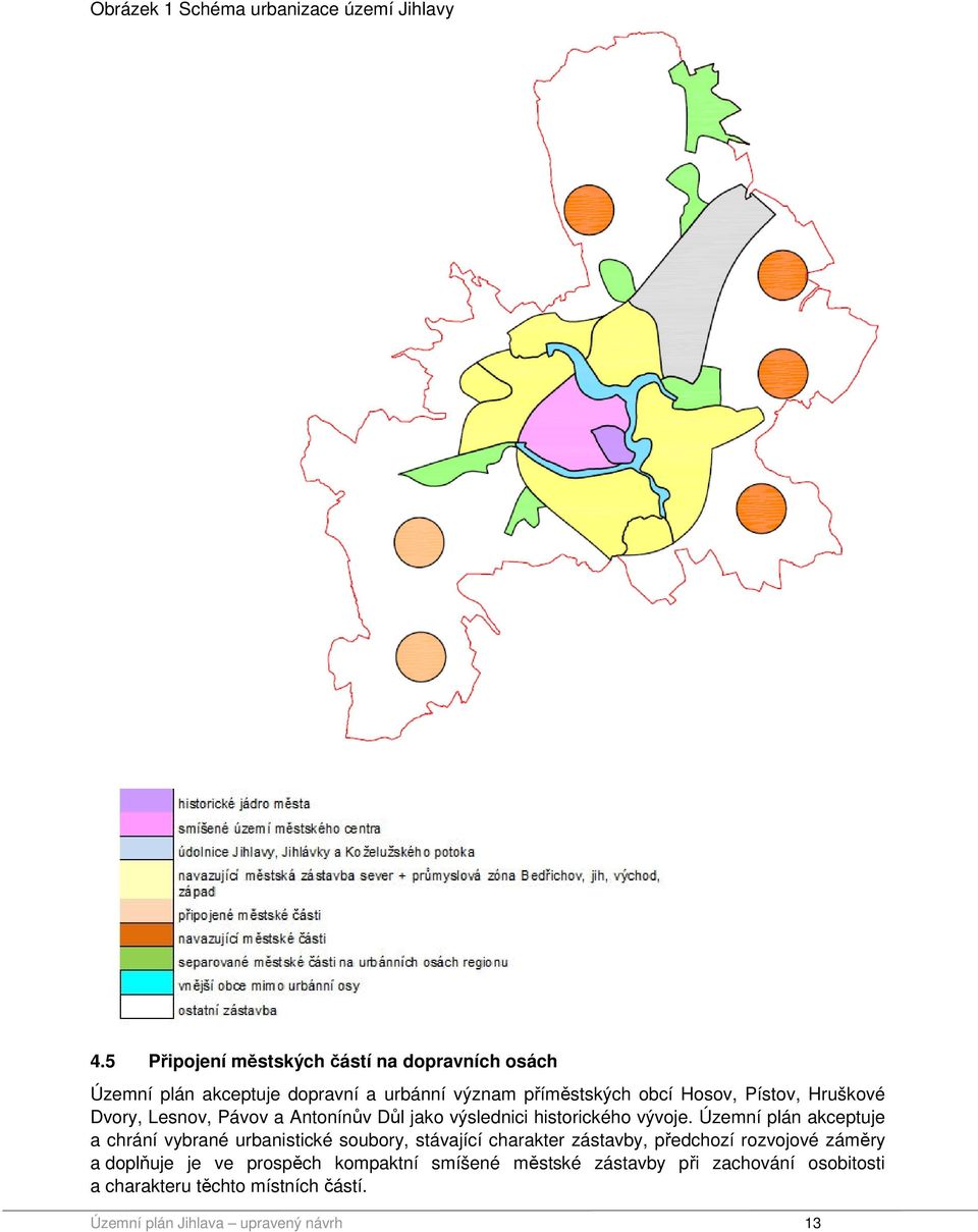 Hruškové Dvory, Lesnov, Pávov a Antonínův Důl jako výslednici historického vývoje.