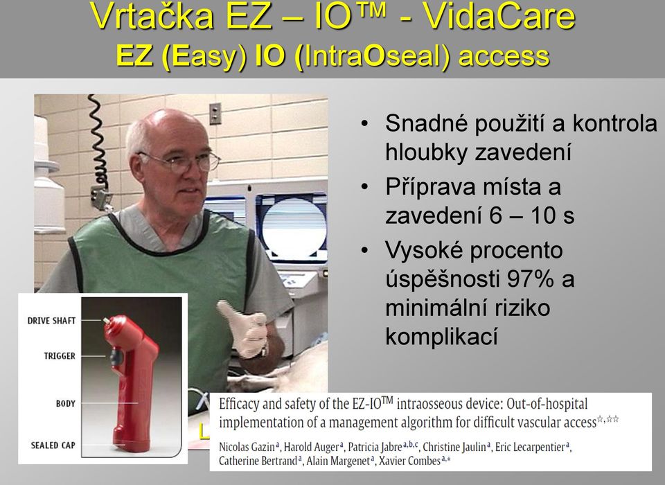 Příprava místa a zavedení 6 10 s Vysoké procento