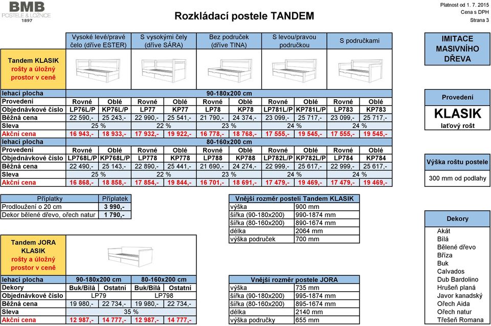 LP781L/P KP781L/P LP783 KP783 22 590,- 25 243,- 22 990,- 25 541,- 21 790,- 24 374,- 23 099,- 25 717,- 23 099,- 25 717,- 25 % 22 % 23 % 24 % 24 % 16 943,- 18 933,- 17 932,- 19 922,- 16 778,- 18 768,-