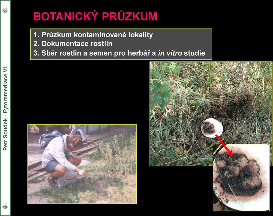 2. Dokumentace rostlin 3.