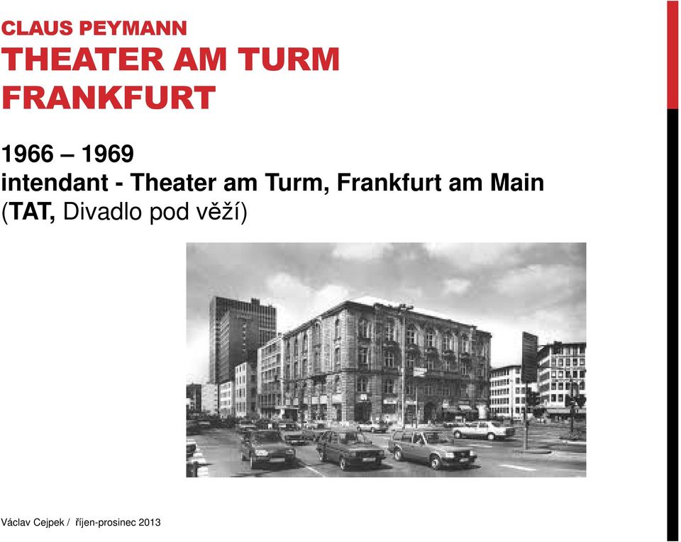 Theater am Turm, Frankfurt