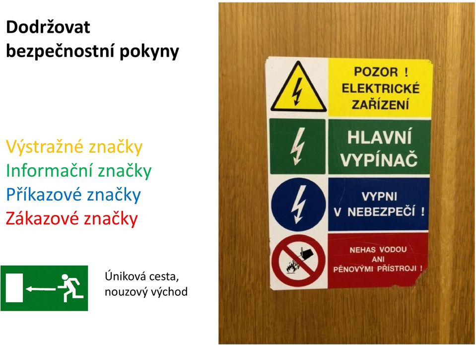 značky Příkazové značky