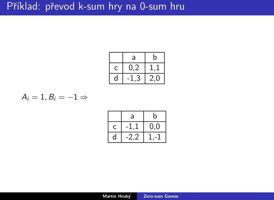 1 a b c 0,2 1,1 d -1,3 2,0