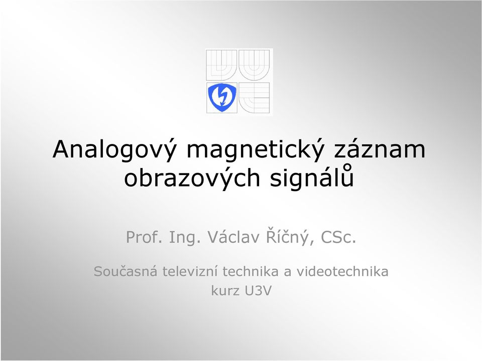 Václav Říčný, CSc.