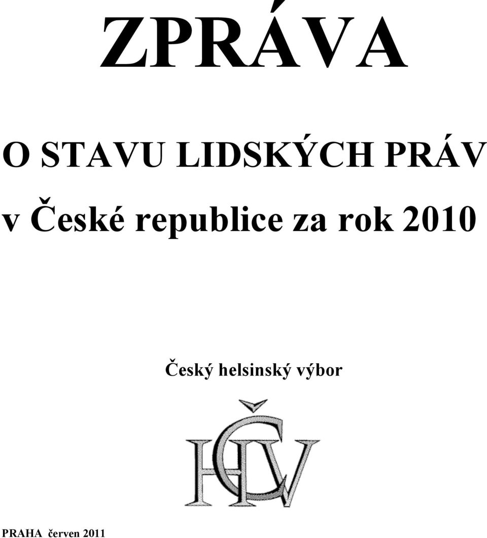 za rok 2010 Český