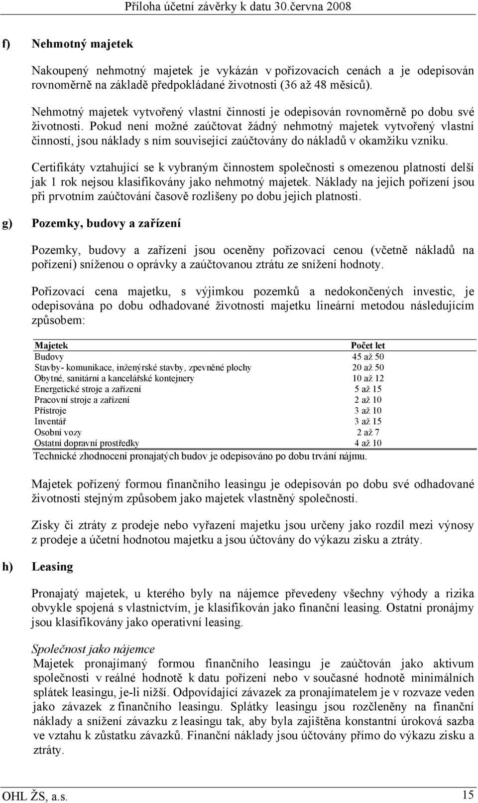 Pokud není možné zaúčtovat žádný nehmotný majetek vytvořený vlastní činností, jsou náklady s ním související zaúčtovány do nákladů v okamžiku vzniku.