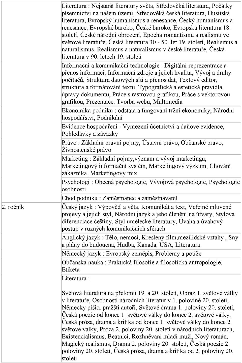 století, Realismus a naturalismus, Realismus a naturalismus v české literatuře, Česká literatura v 90. letech 19.