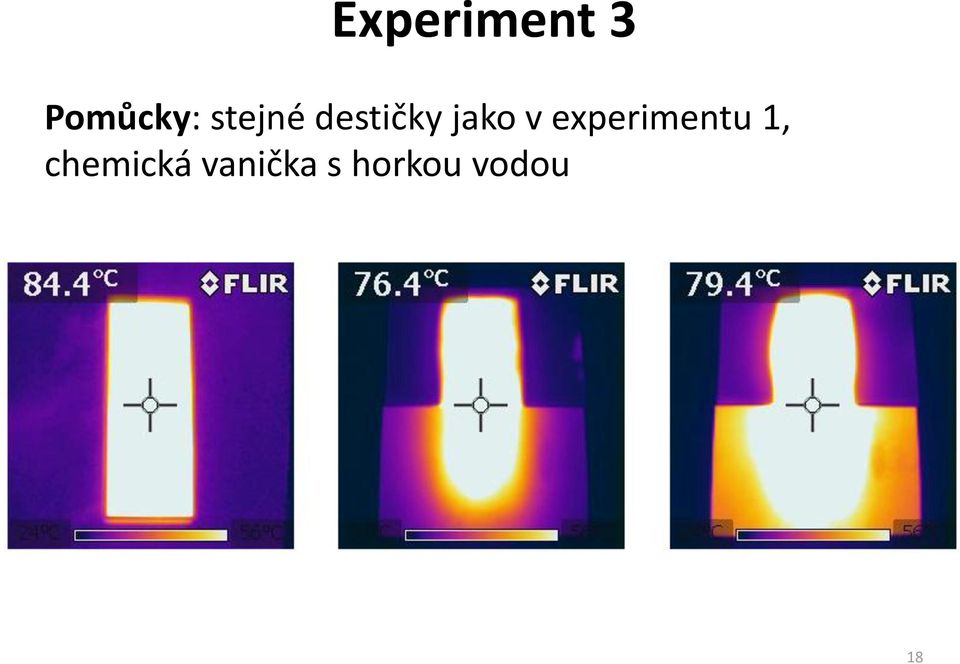 experimentu 1, chemická