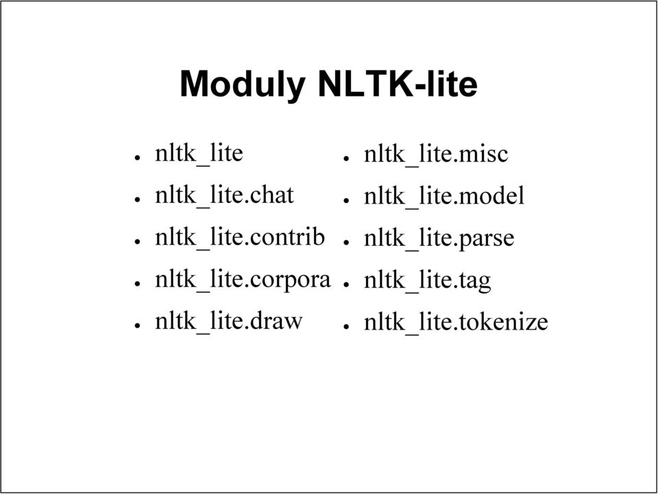 model nltk_lite.contrib nltk_lite.