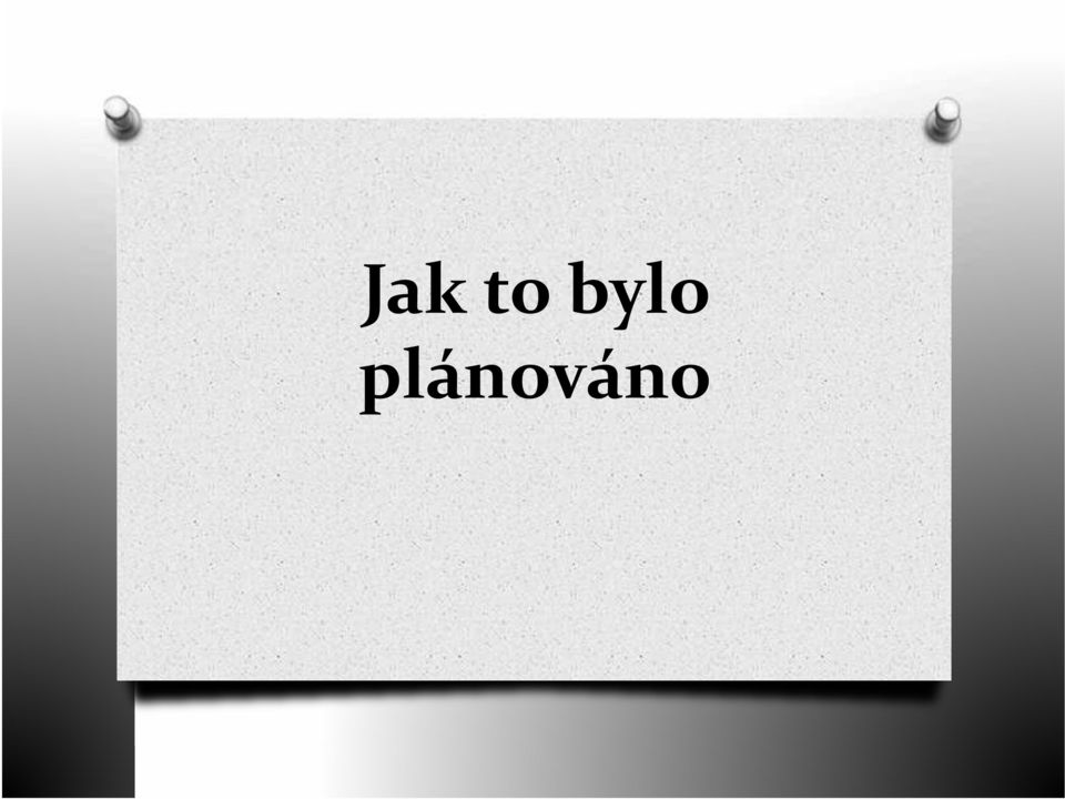 plánováno