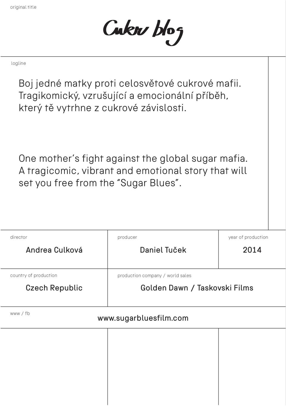 One mother s fight against the global sugar mafia.