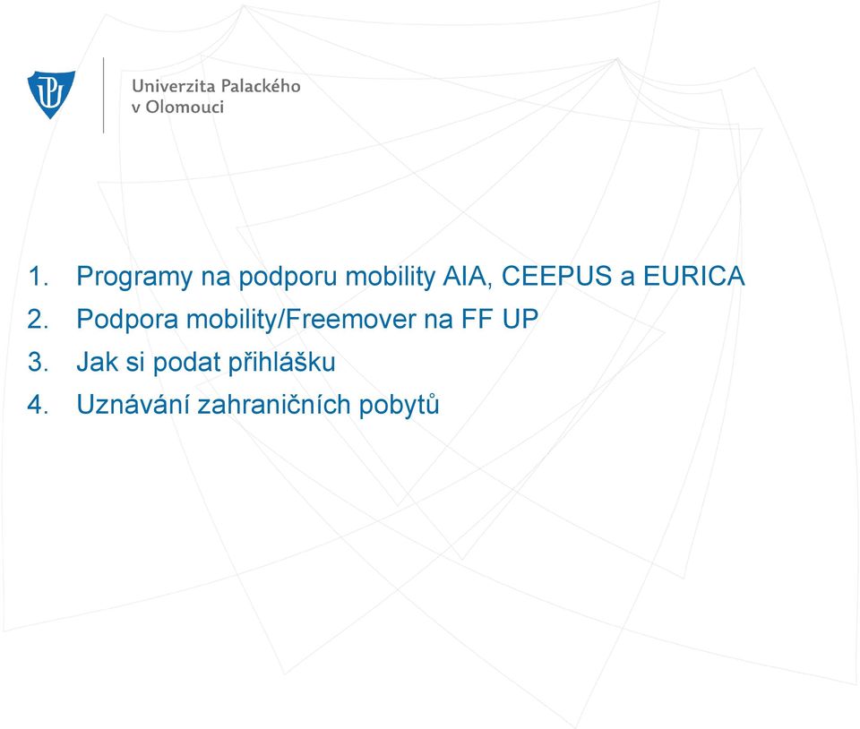 Podpora mobility/freemover na FF UP 3.