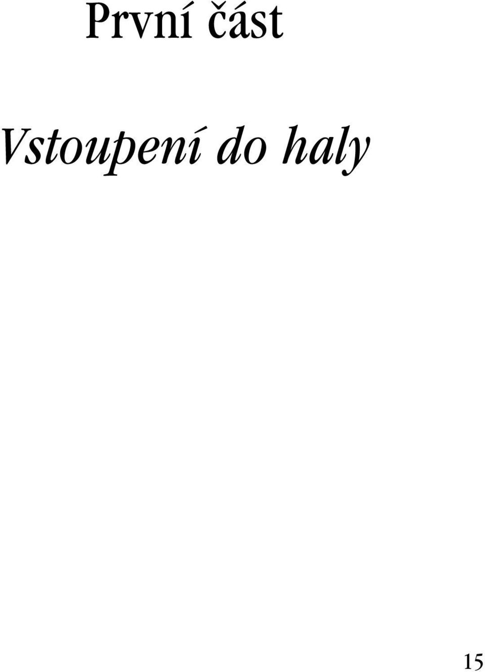 Vstoupení