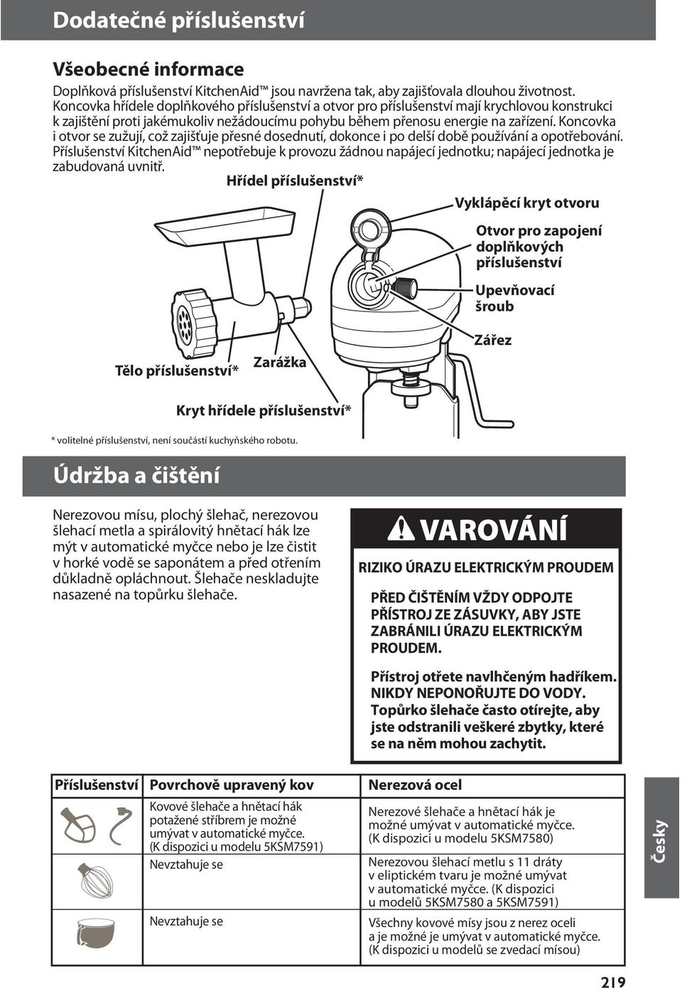 Koncovka i otvor se zužují, což zajišťuje přesné dosednutí, dokonce i po delší době používání a opotřebování.