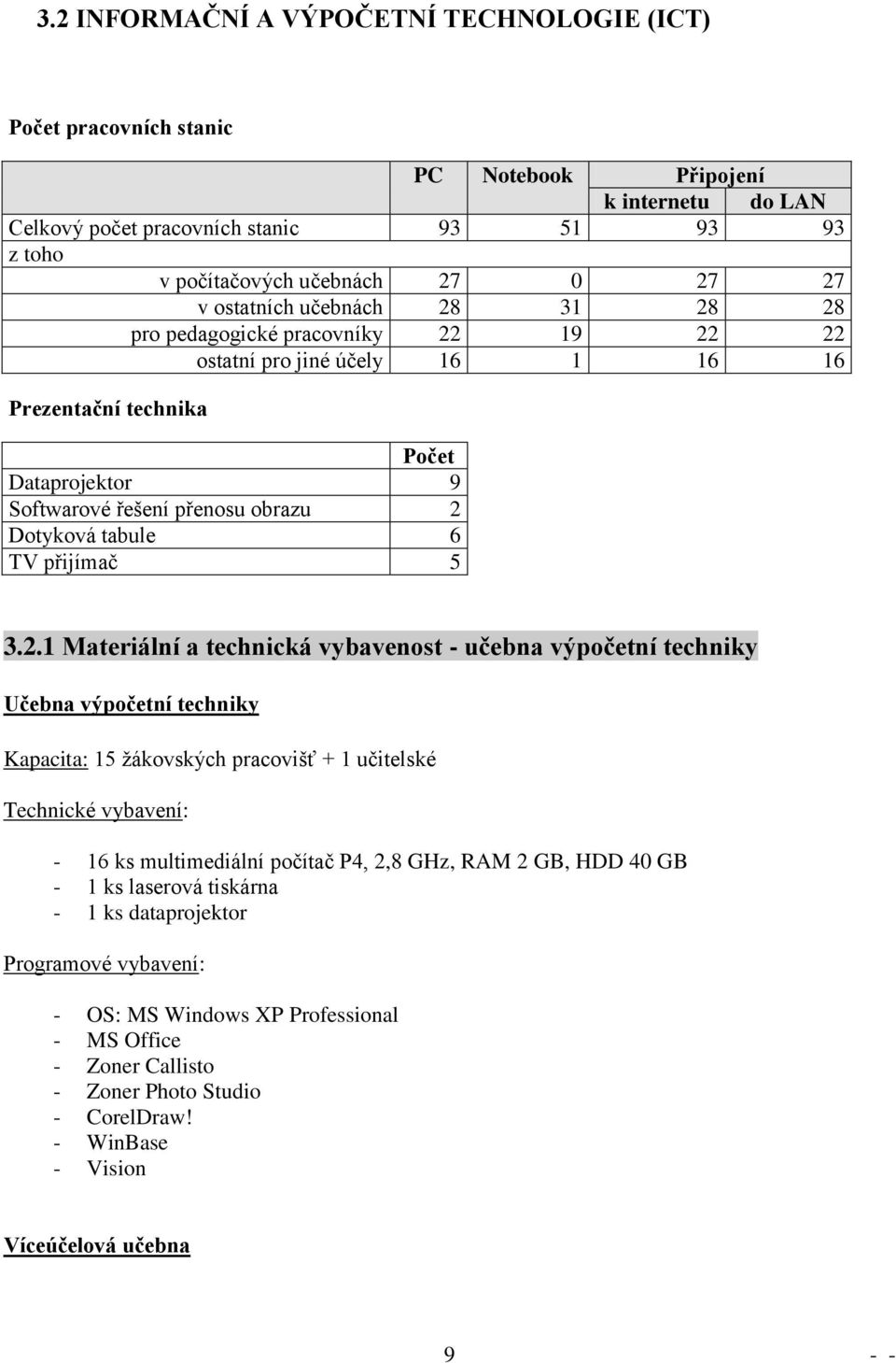 TV přijímač 5 3.2.